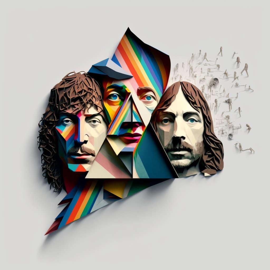 Pink Floyd – Visual Wave Prints