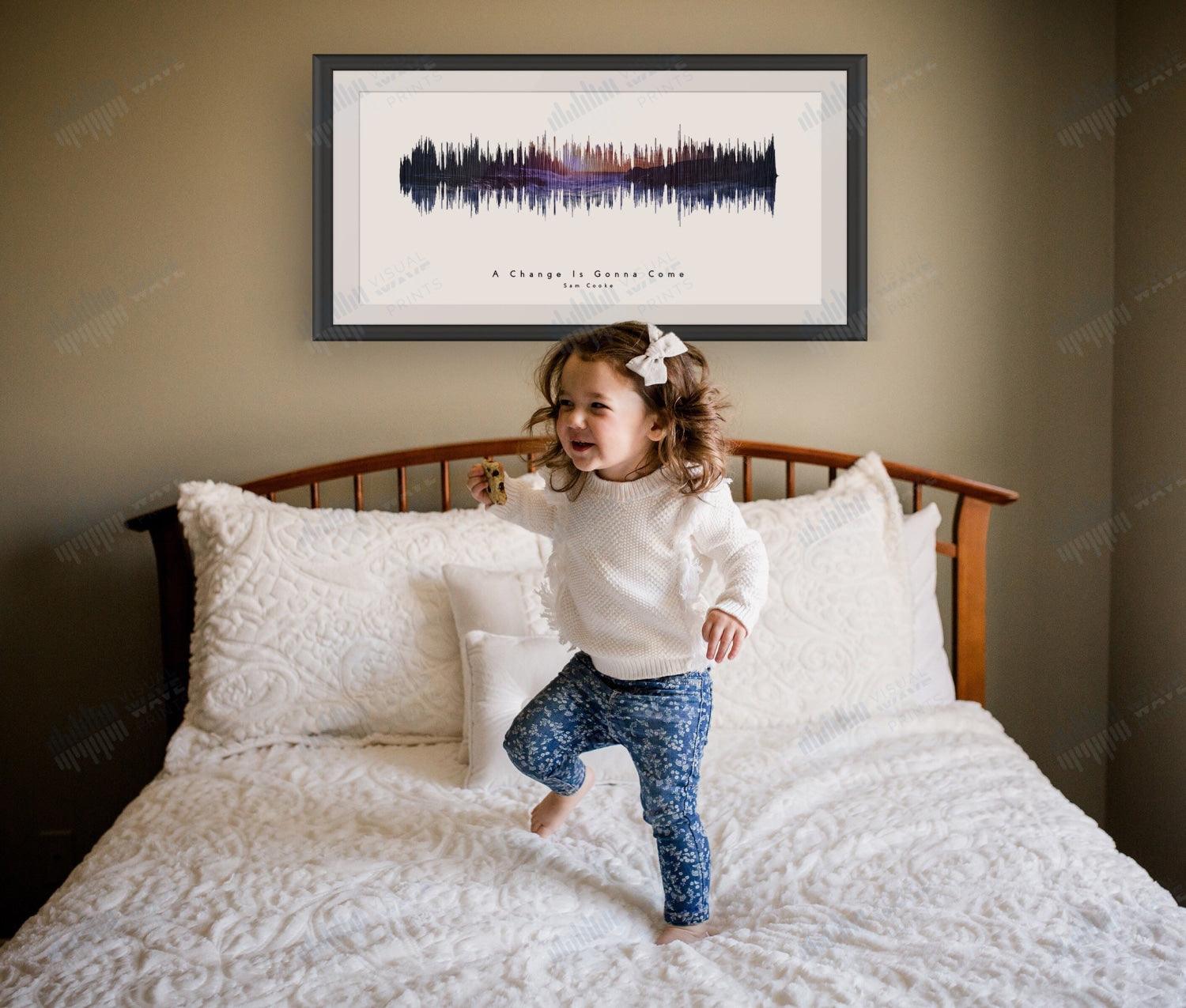 A Change is Gonna Come by Sam Cooke - Visual Wave Prints