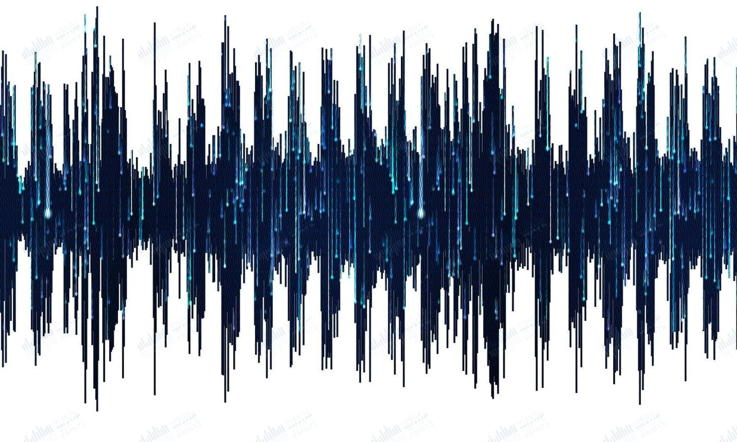 A Hard Rain's A-Gonna Fall by Bob Dylan - Visual Wave Prints