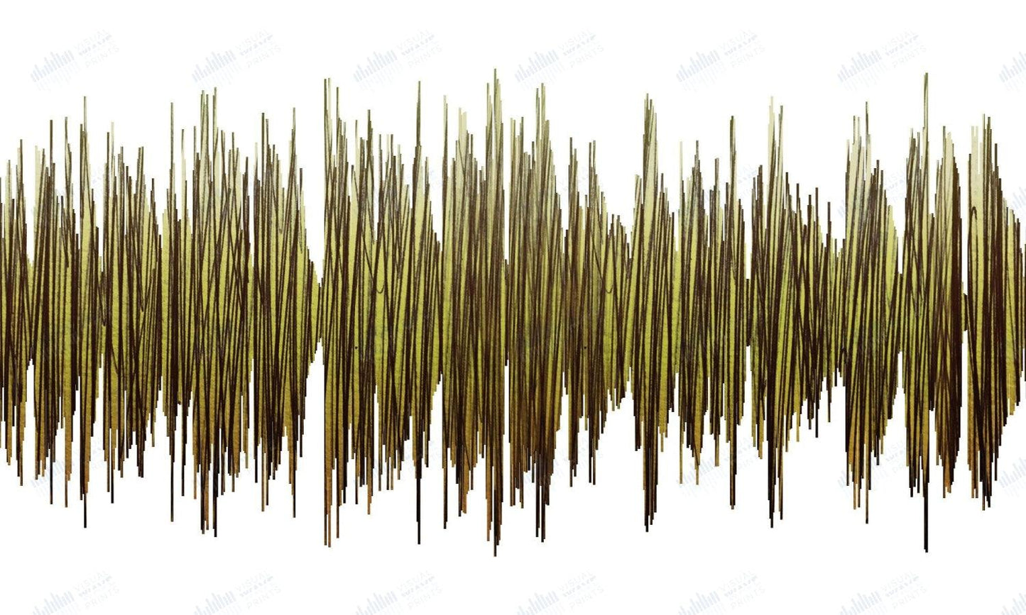 After the Gold Rush by Neil Young - Visual Wave Prints