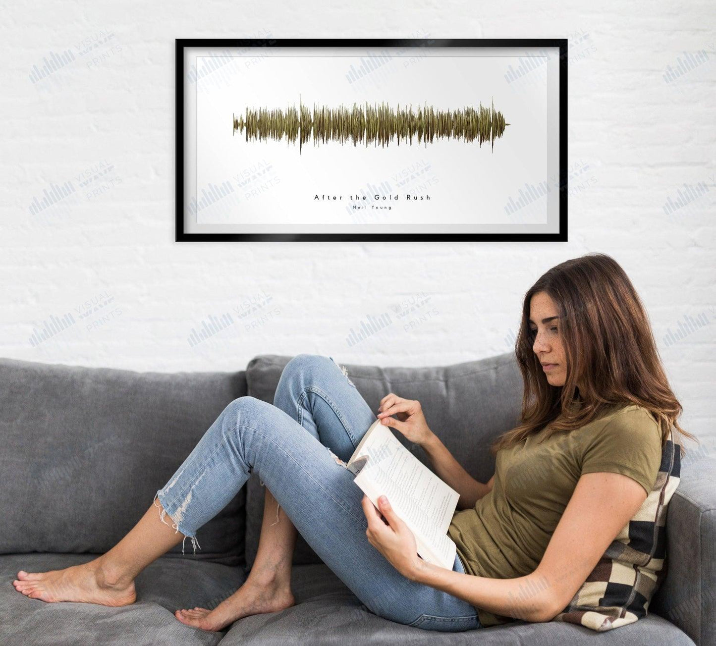 After the Gold Rush by Neil Young - Visual Wave Prints