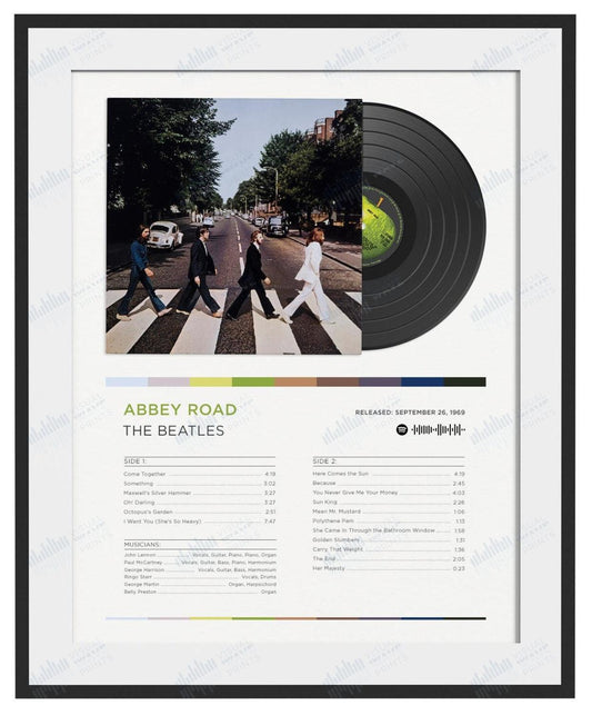 Album Art: Abbey Road by The Beatles - Visual Wave Prints