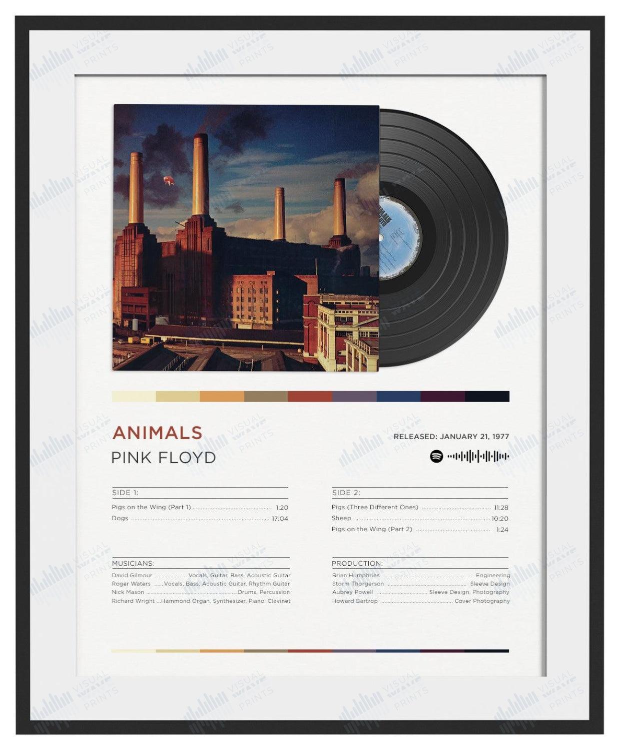Album Art: Animals by Pink Floyd - Visual Wave Prints