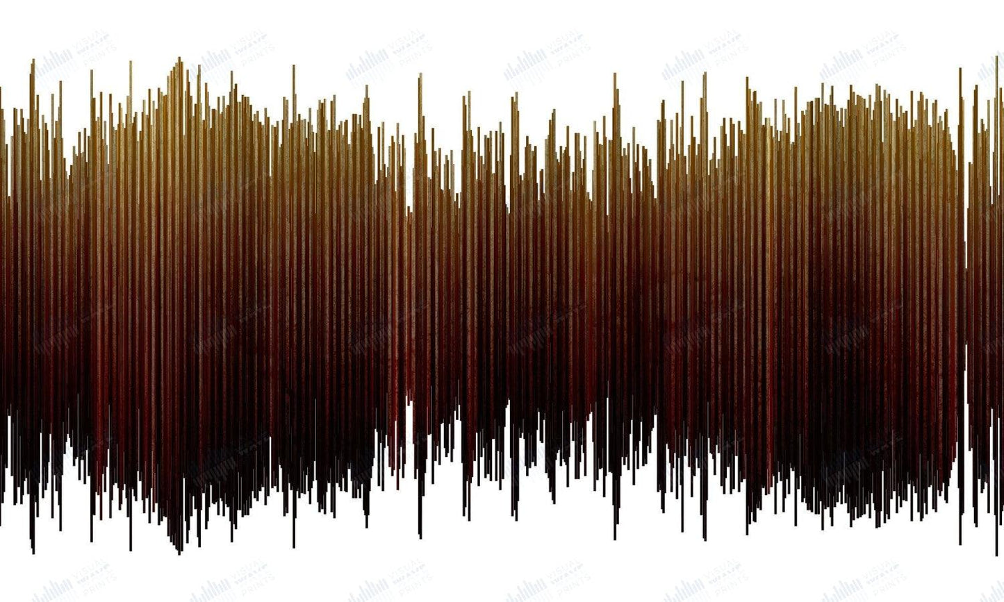 All Along the Watchtower by Jimi Hendrix - Visual Wave Prints