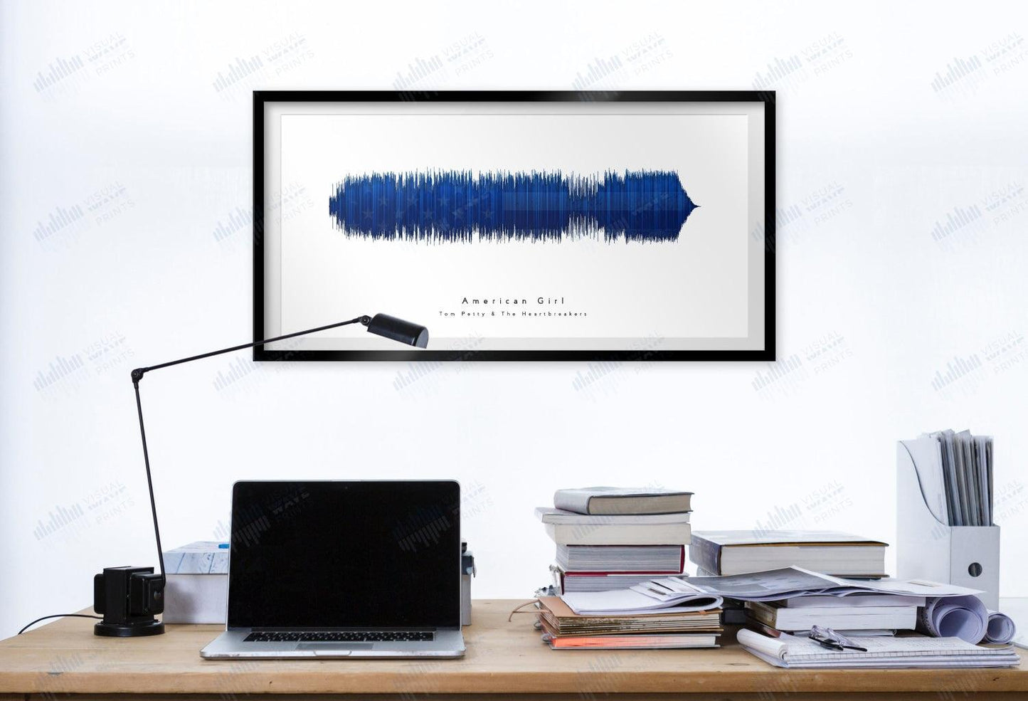 American Girl by Tom Petty and the Heartbreakers - Visual Wave Prints