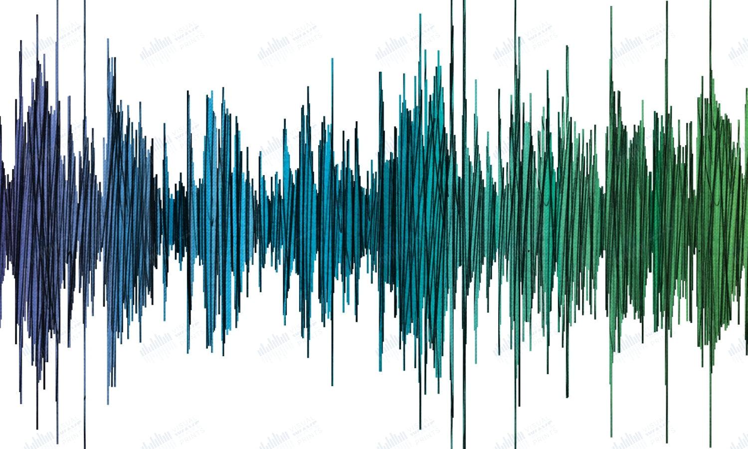 At Last by Etta James - Visual Wave Prints