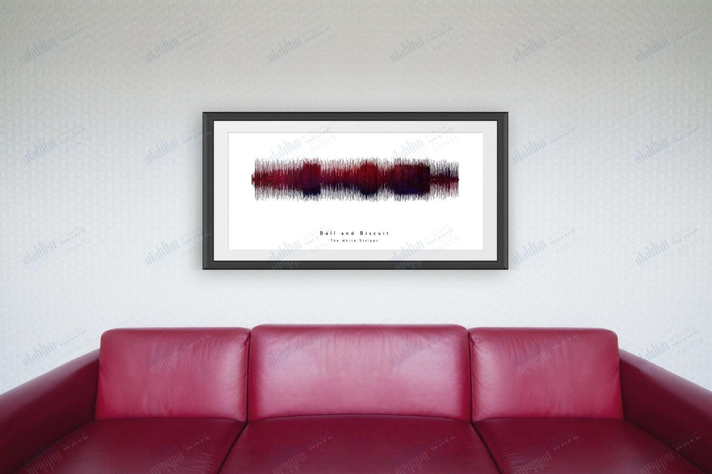 Ball and Biscuit by The White Stripes - Visual Wave Prints