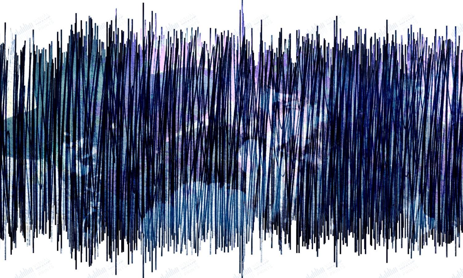 Born to Run by Bruce Springsteen - Visual Wave Prints