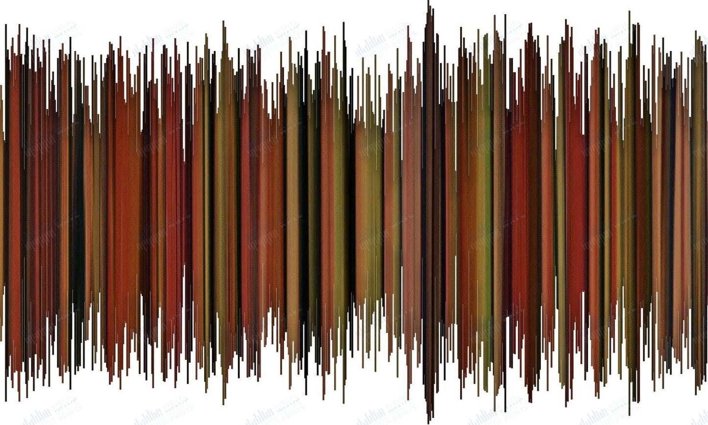 Brown Eyed Girl by Van Morrison - Visual Wave Prints