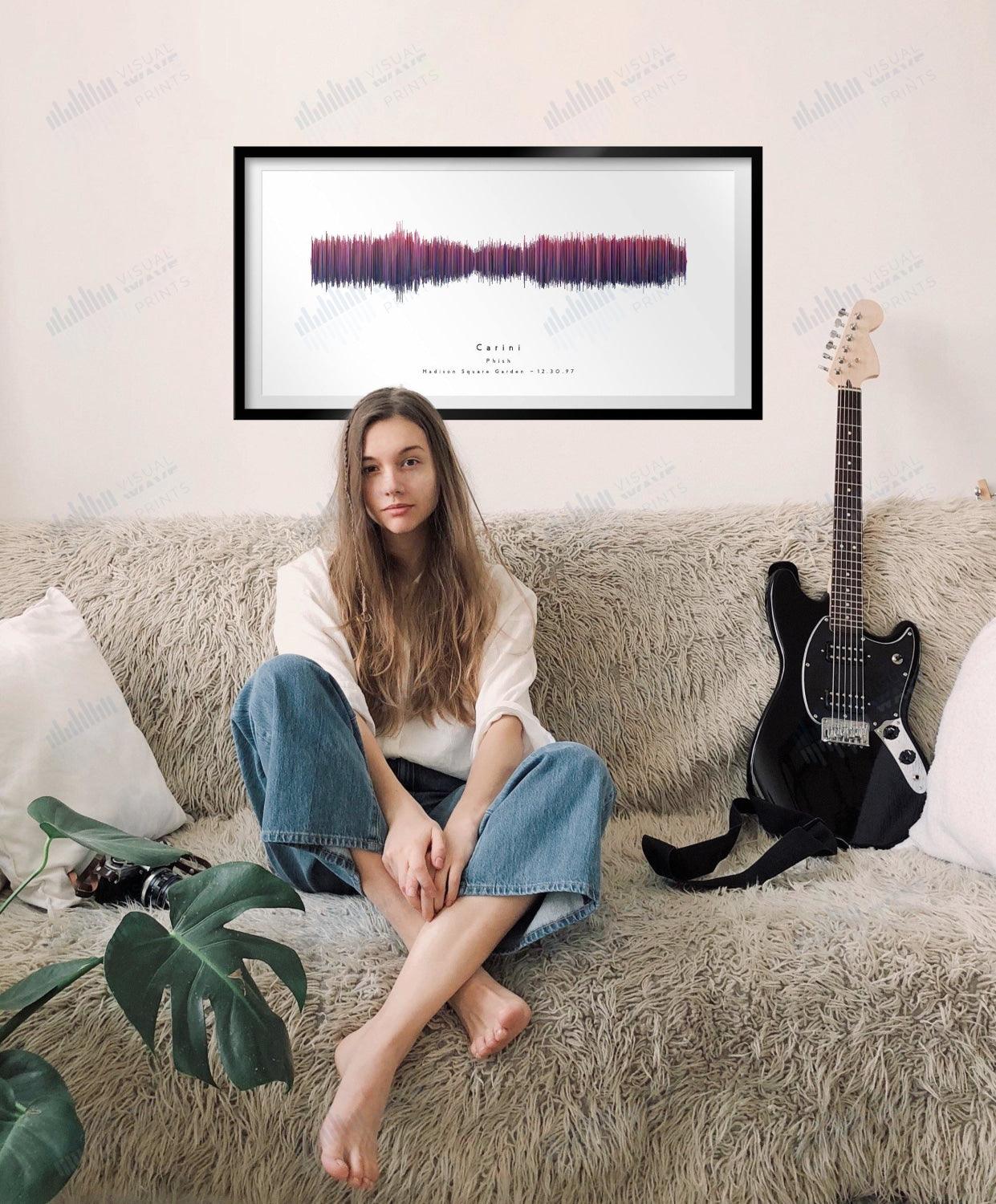 Carini by Phish - Visual Wave Prints
