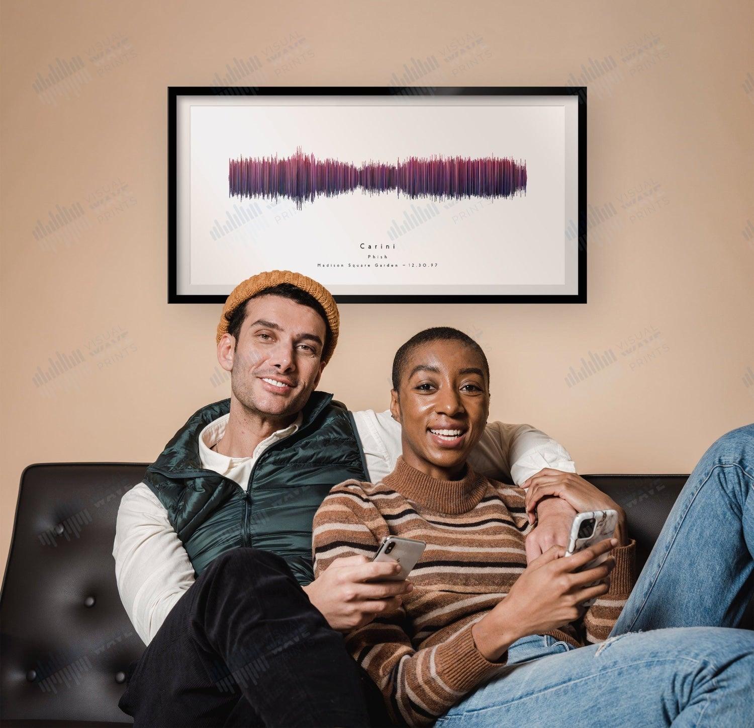 Carini by Phish - Visual Wave Prints
