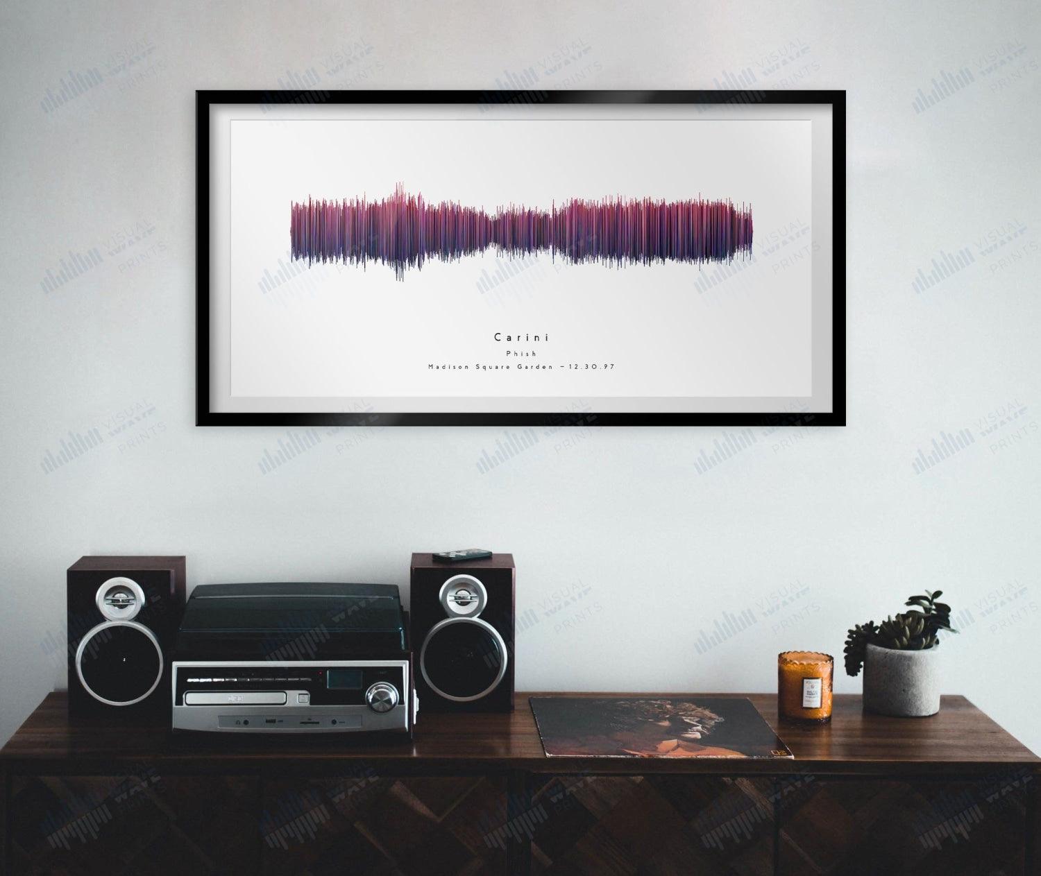 Carini by Phish - Visual Wave Prints
