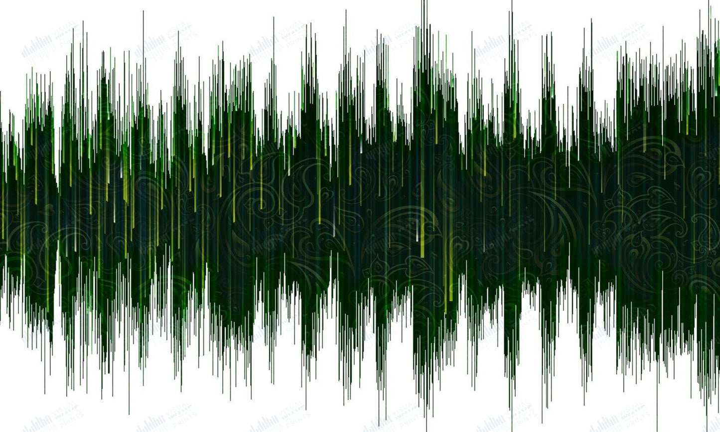 Crimson and Clover by Tommy James and the Shondells - Visual Wave Prints