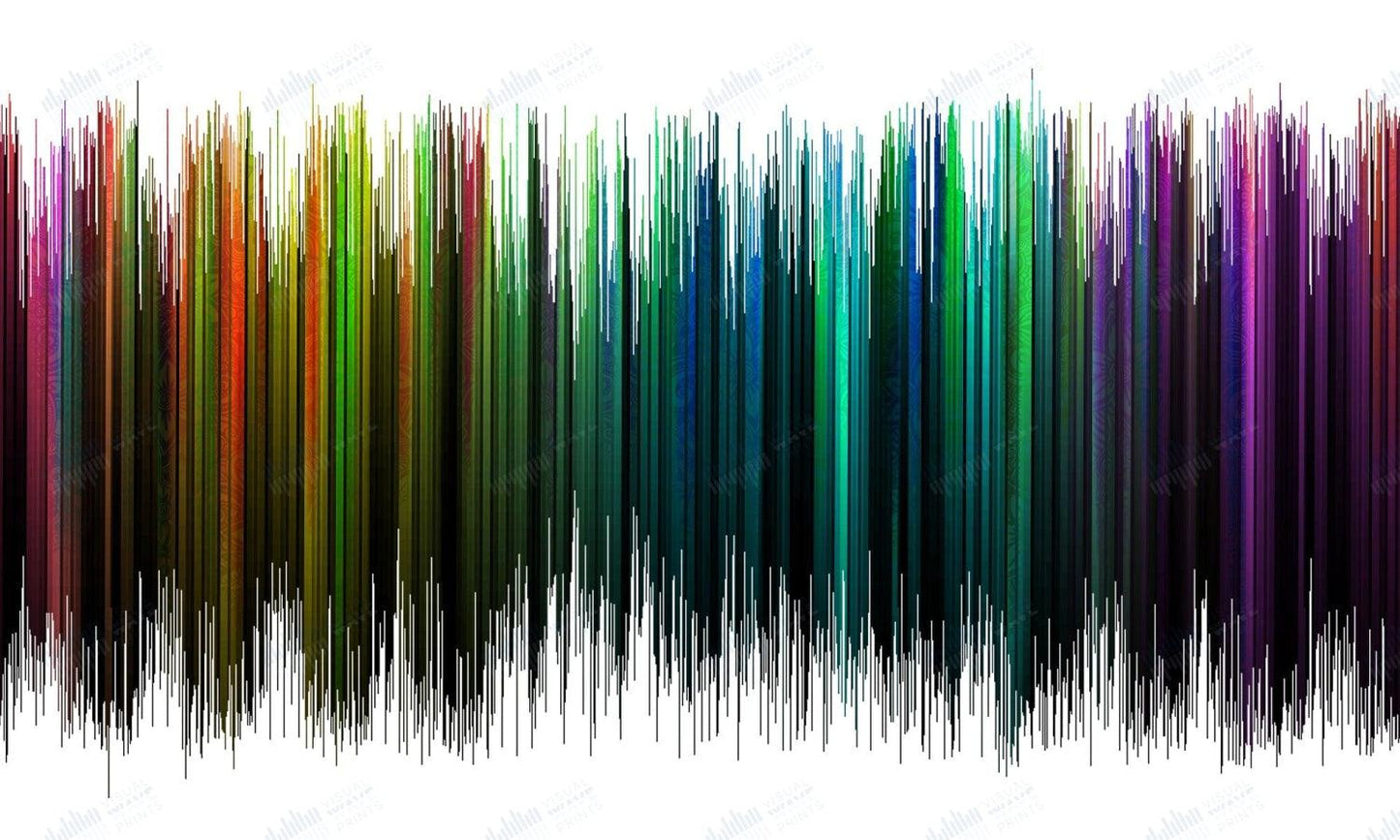 Dead Flowers by The Rolling Stones - Visual Wave Prints