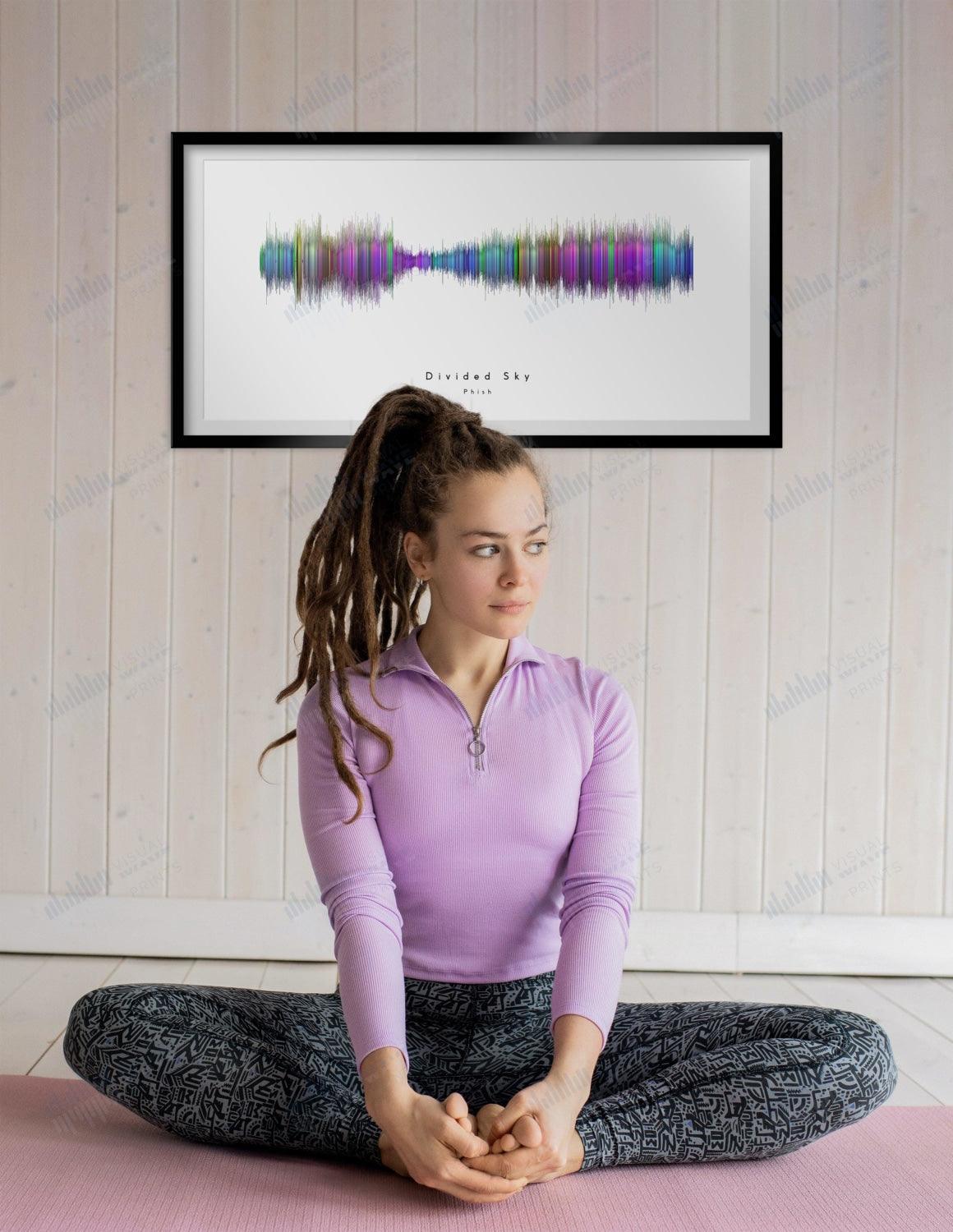 Divided Sky by Phish - Visual Wave Prints