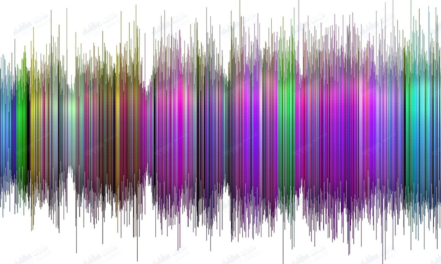 Divided Sky by Phish - Visual Wave Prints