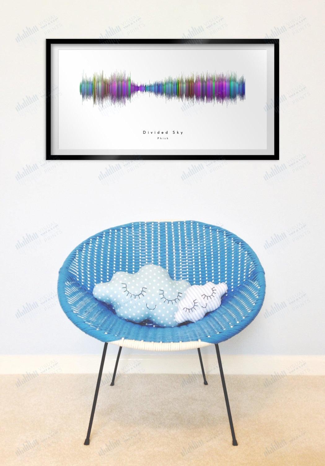 Divided Sky by Phish - Visual Wave Prints