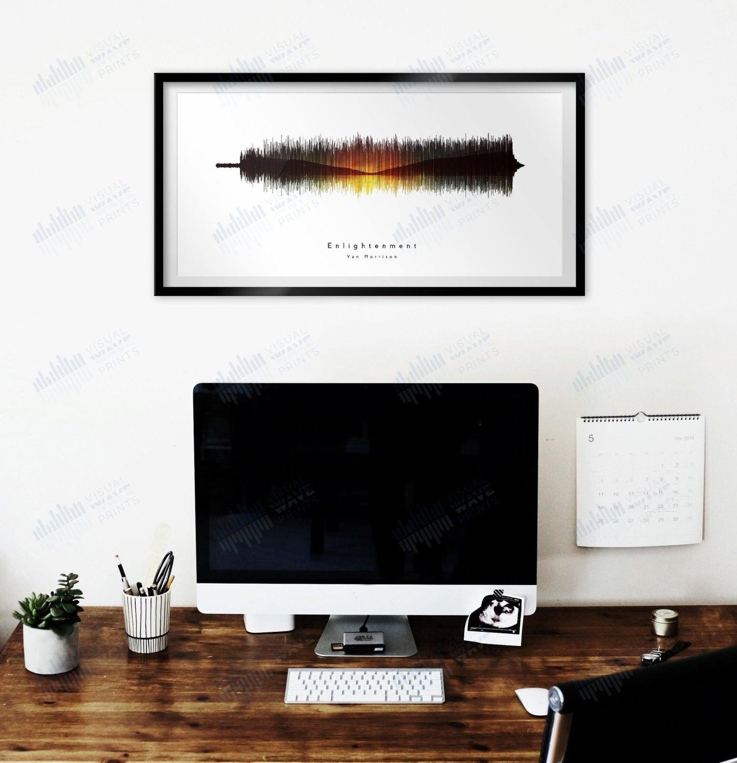 Enlightenment by Van Morrison - Visual Wave Prints