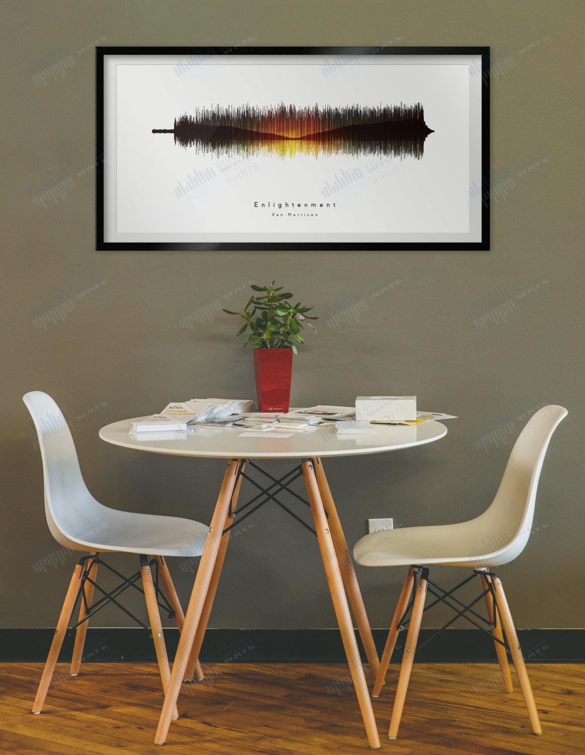 Enlightenment by Van Morrison - Visual Wave Prints