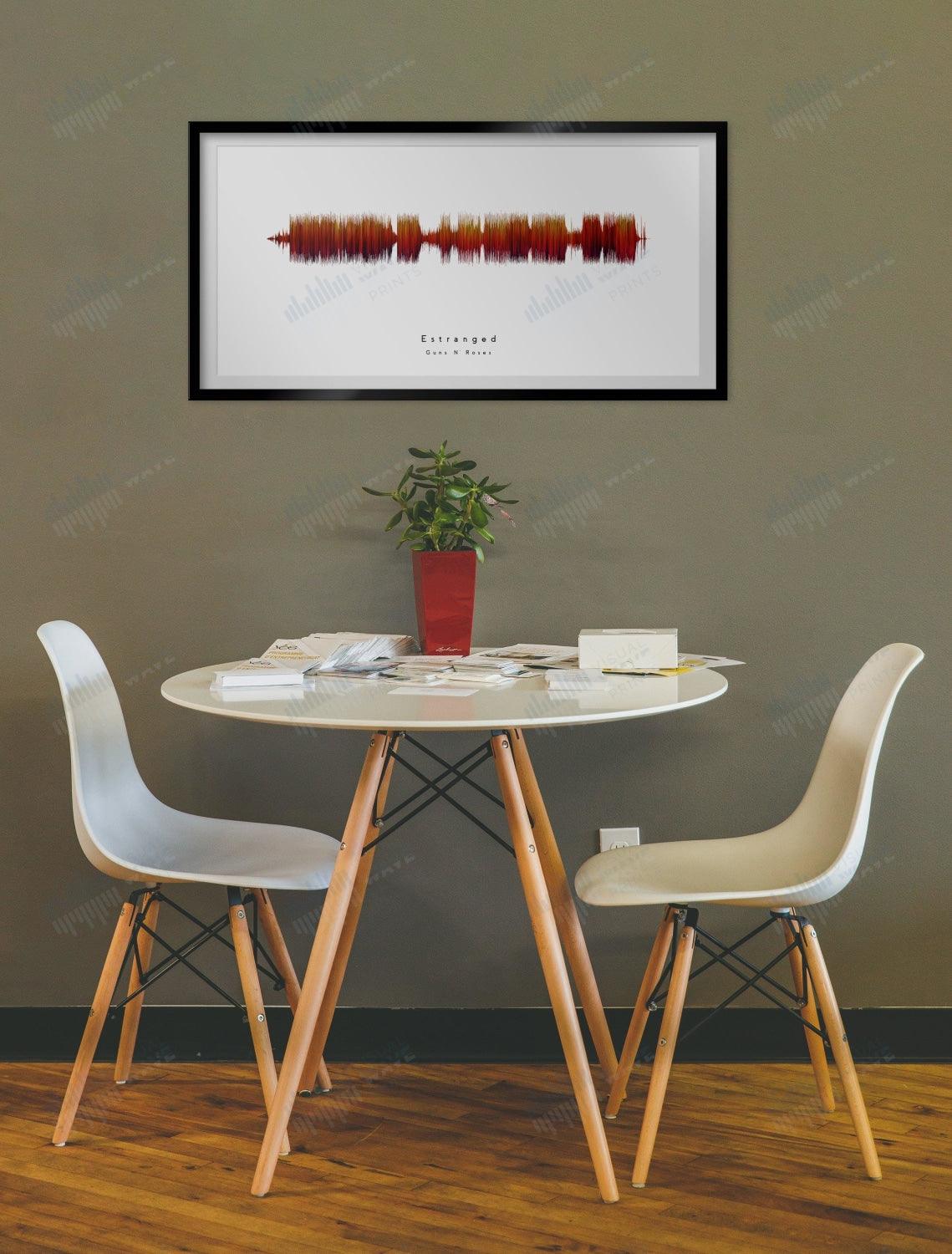 Estranged by Guns N' Roses - Visual Wave Prints