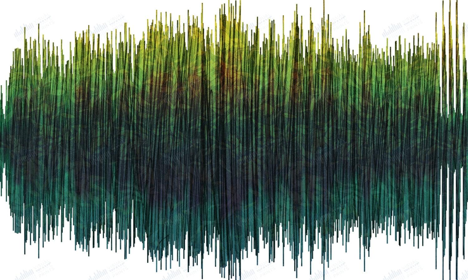 Falling Slowly by Glen Hansard - Visual Wave Prints