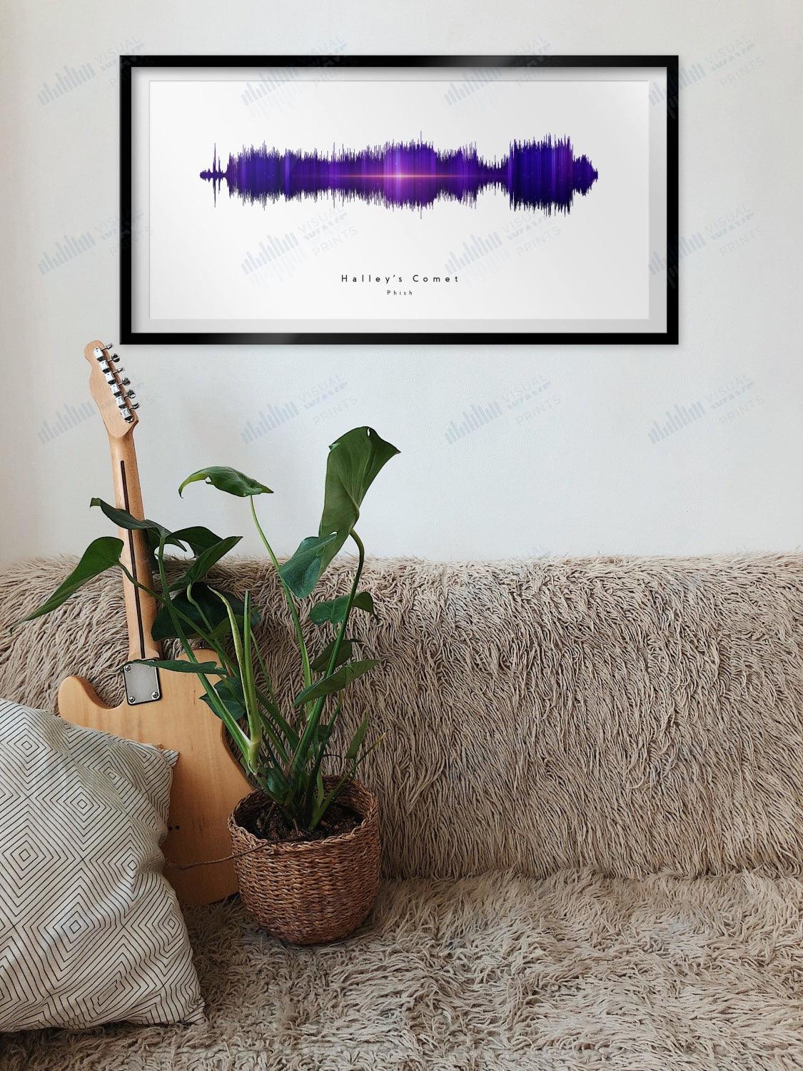 Halleys Comet by Phish - Visual Wave Prints