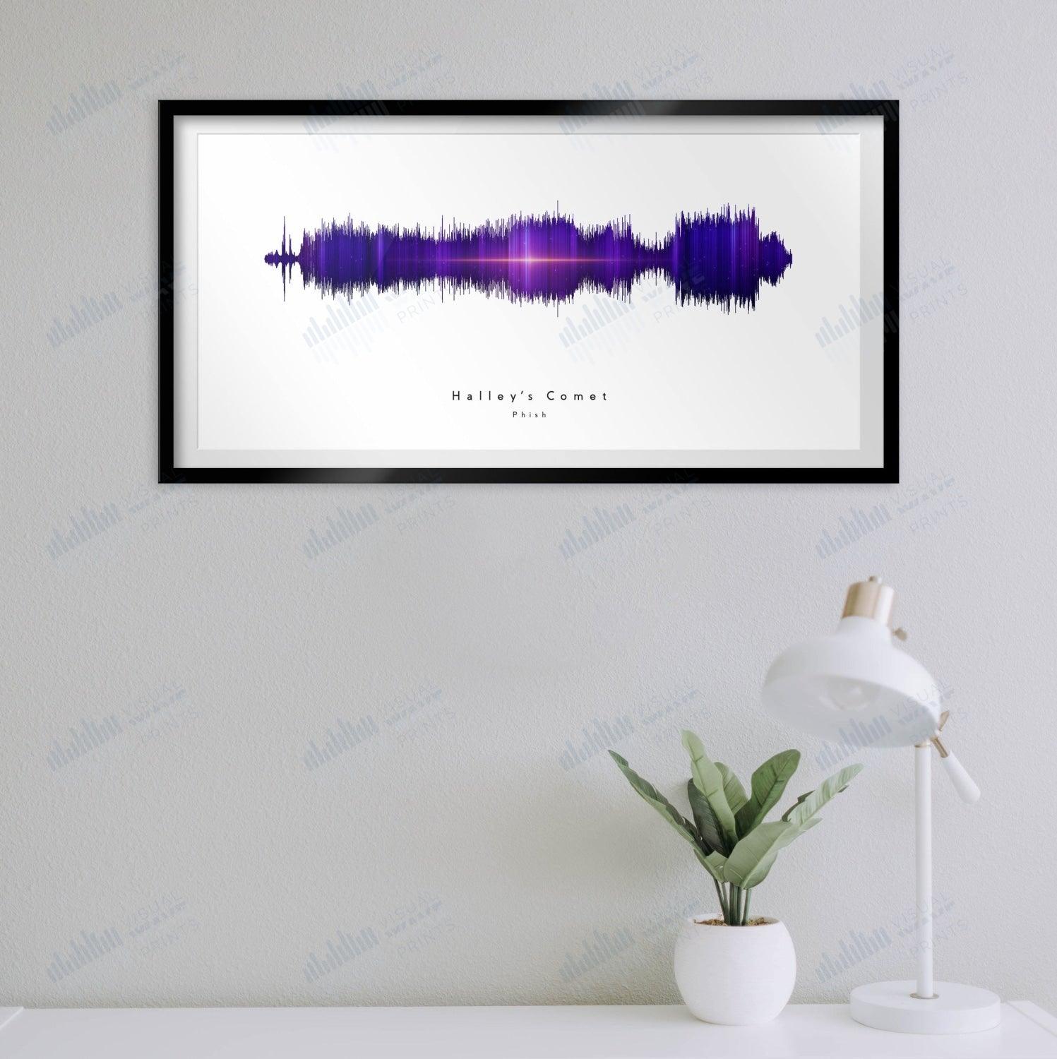 Halleys Comet by Phish - Visual Wave Prints