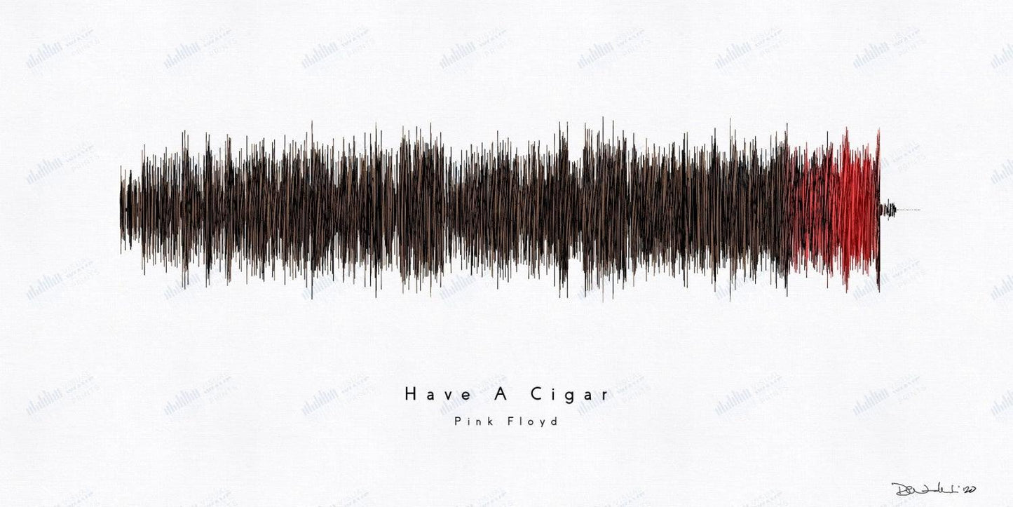 Have a Cigar by Pink Floyd - Visual Wave Prints