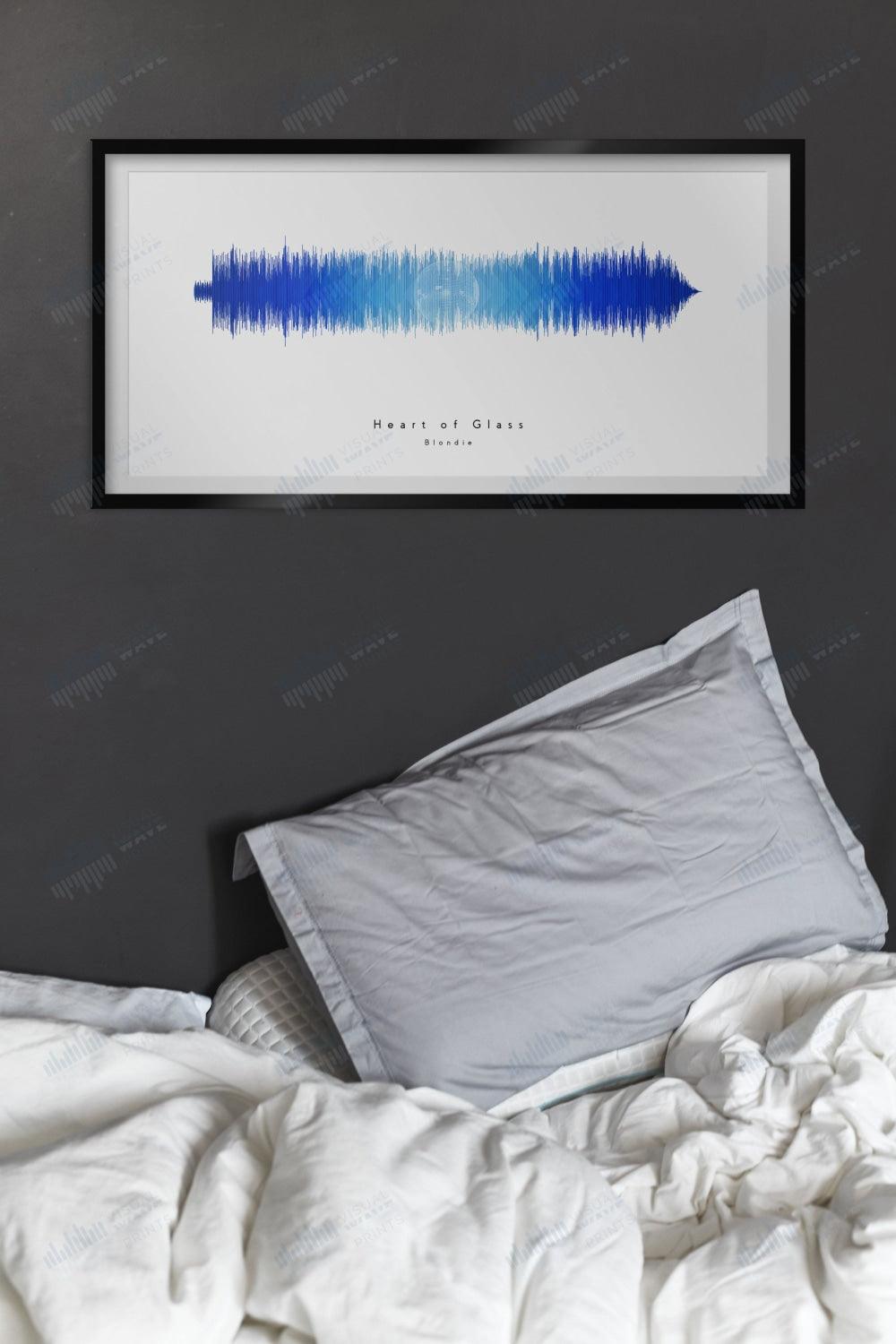 Heart of Glass by Blondie - Visual Wave Prints