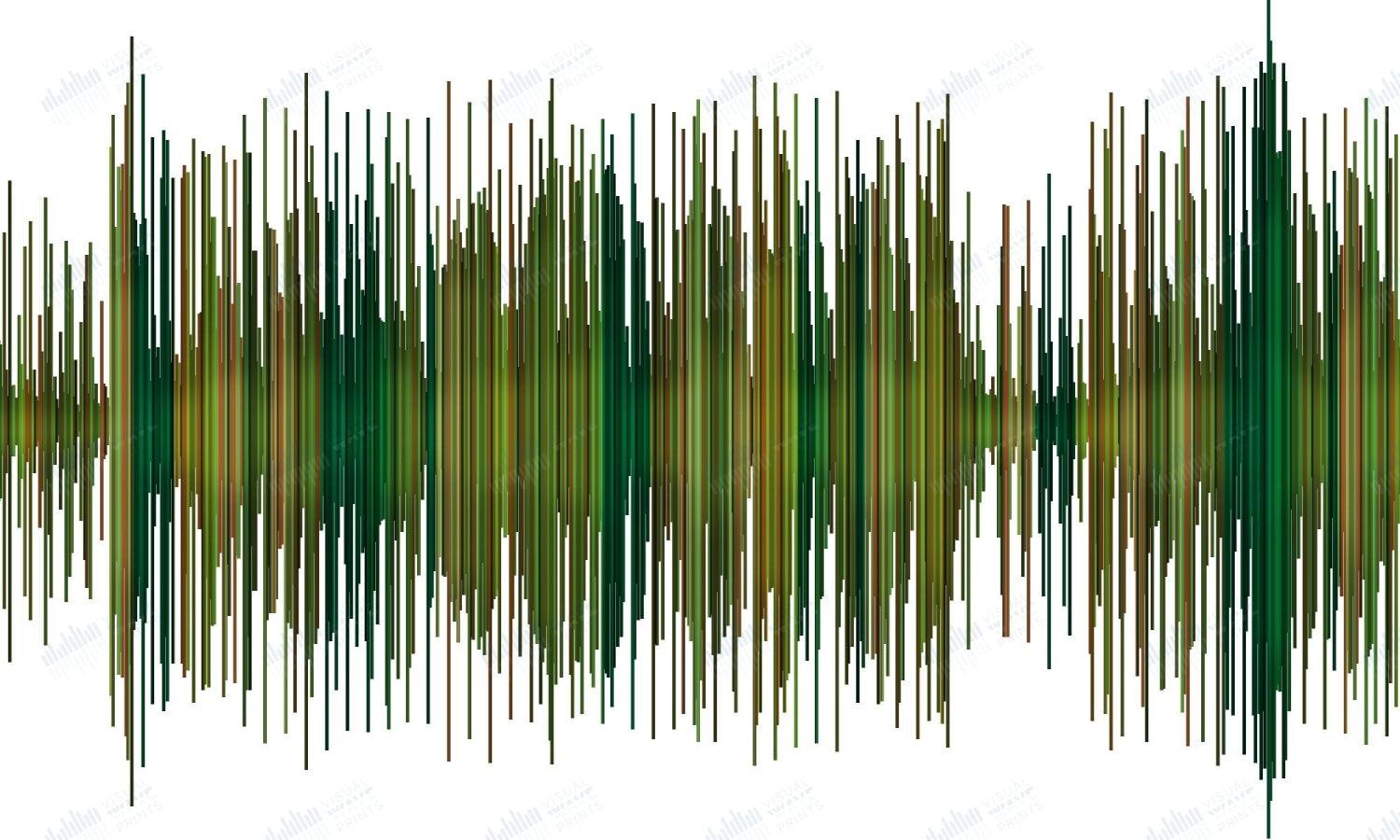 I Heard It Through the Grapevine by Marvin Gaye - Visual Wave Prints