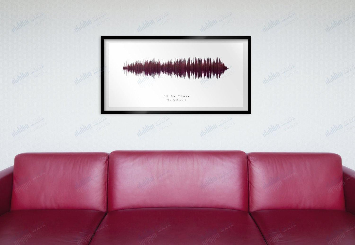I'll Be There by The Jackson Five - Visual Wave Prints