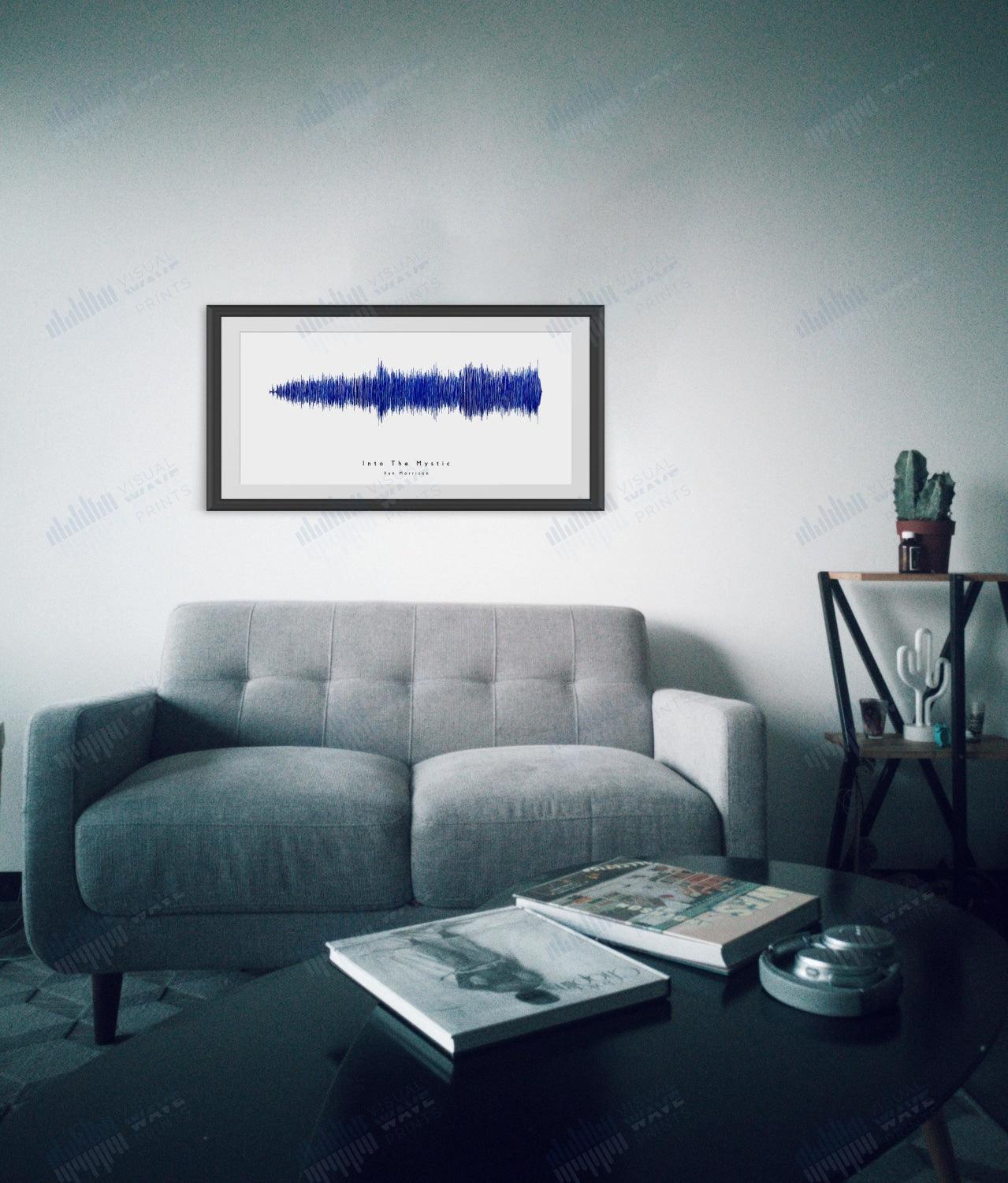 Into the Mystic by Van Morrison - Visual Wave Prints
