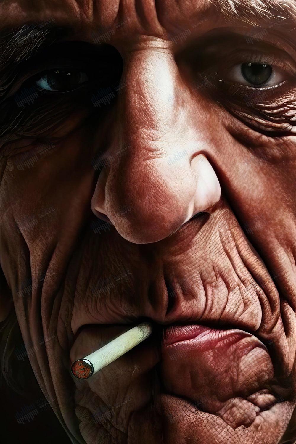 Keith Richards Original Portrait - Visual Wave Prints