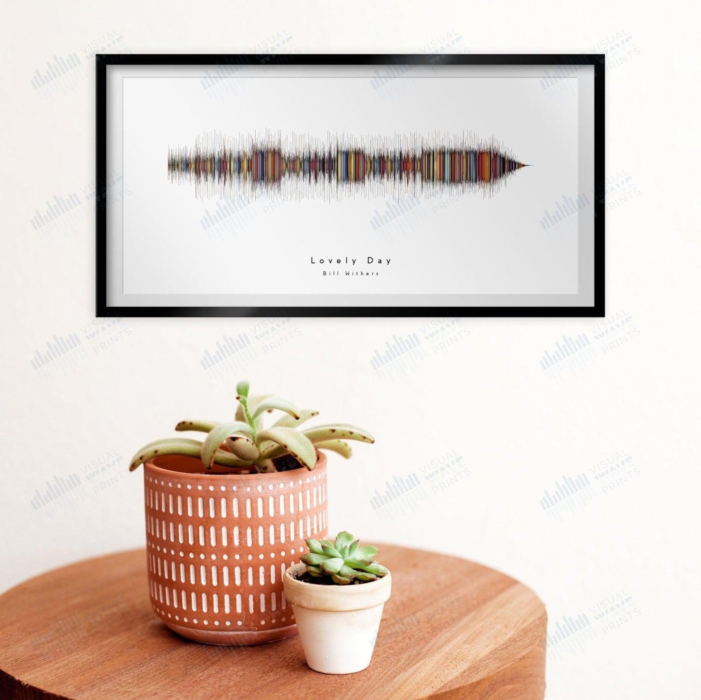 Lovely Day by Bill Withers - Visual Wave Prints