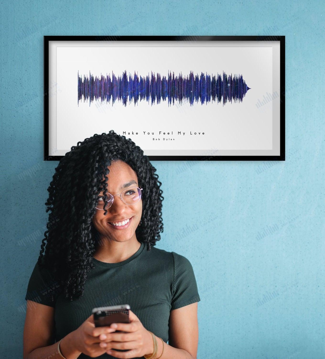 Make You Feel My Love by Bob Dylan - Visual Wave Prints