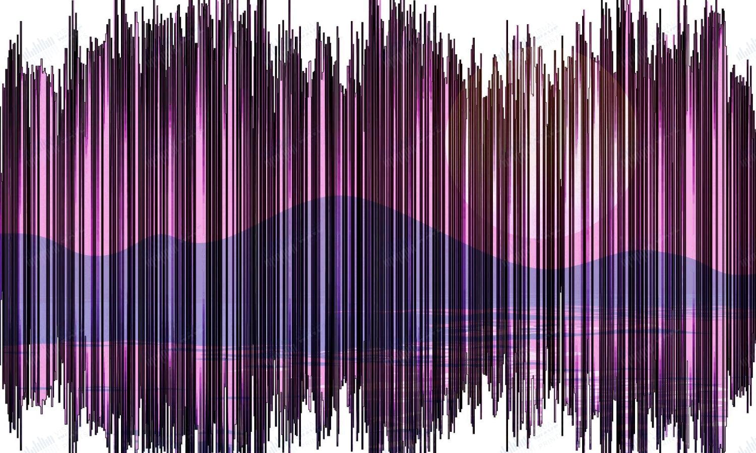 Maybe I'm Amazed by Paul McCartney - Visual Wave Prints