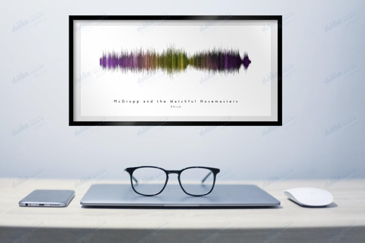 McGrupp And The Watchful Hosemasters by Phish - Visual Wave Prints