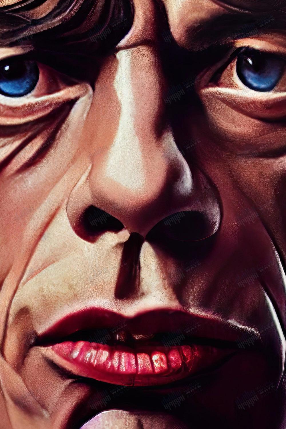 Mick Jagger Original Portrait - Visual Wave Prints