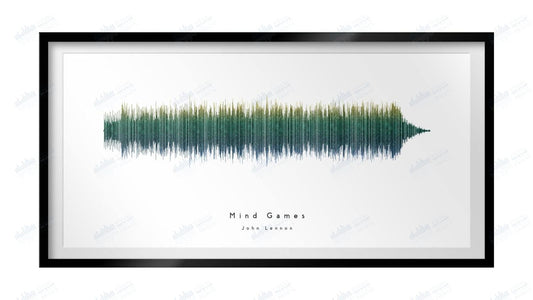 Mind Games by John Lennon - Visual Wave Prints