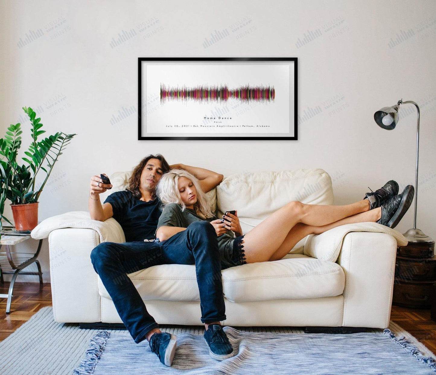 Moma Dance by Phish - Visual Wave Prints