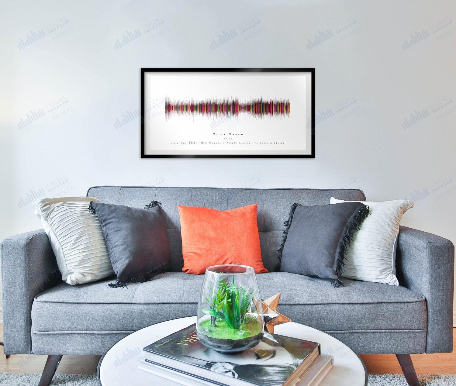 Moma Dance by Phish - Visual Wave Prints