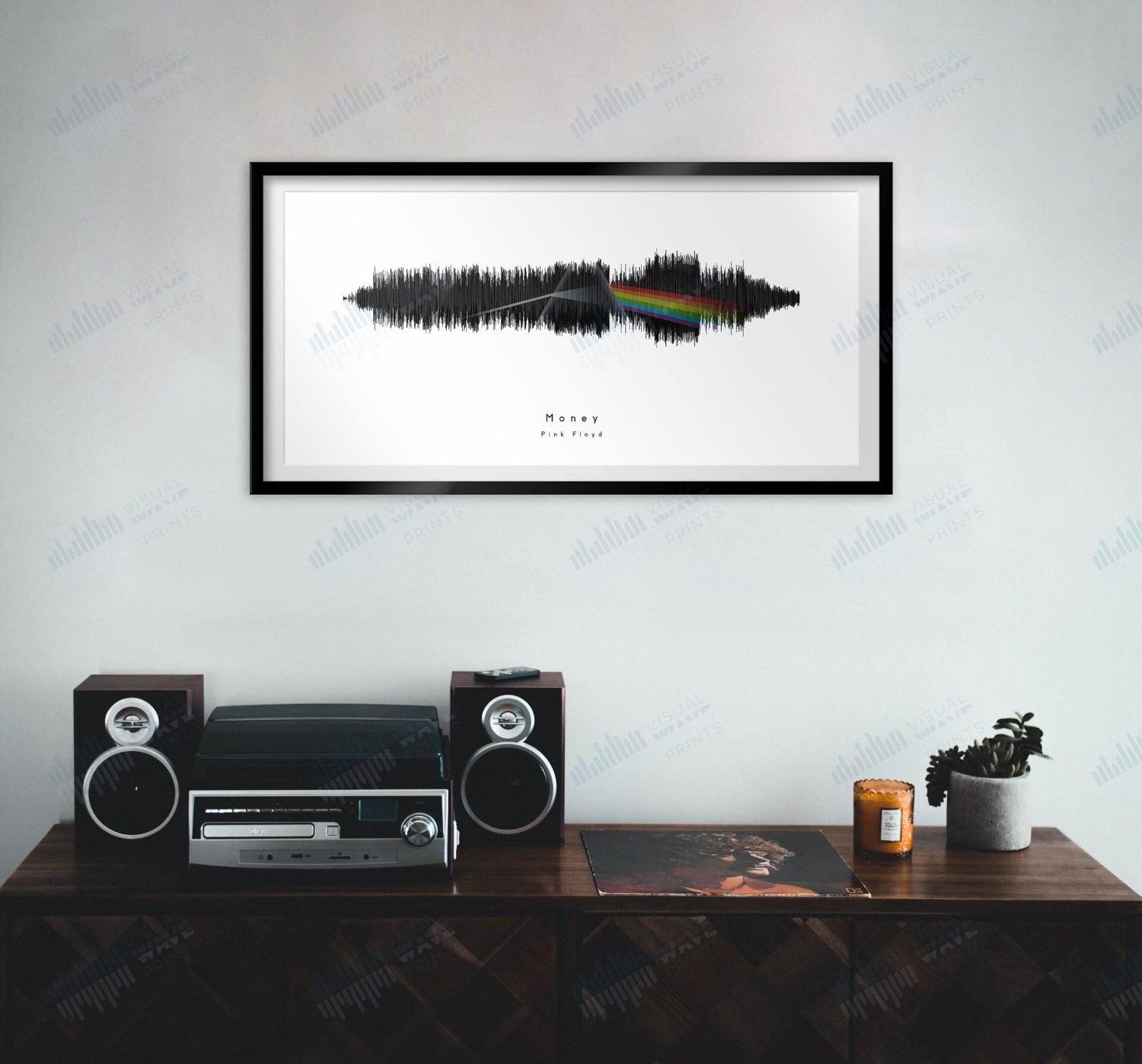 Money by Pink Floyd - Visual Wave Prints