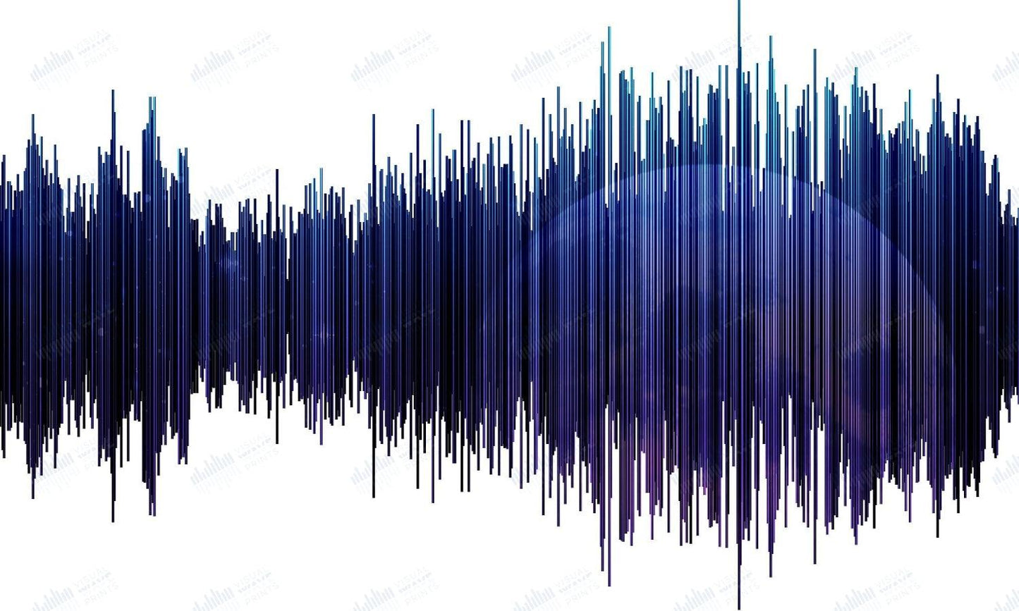 Moonlight Mile by The Rolling Stones - Visual Wave Prints