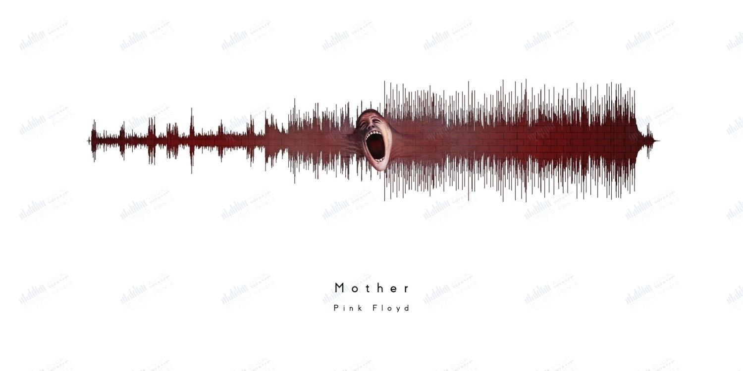 Mother by Pink Floyd - Visual Wave Prints