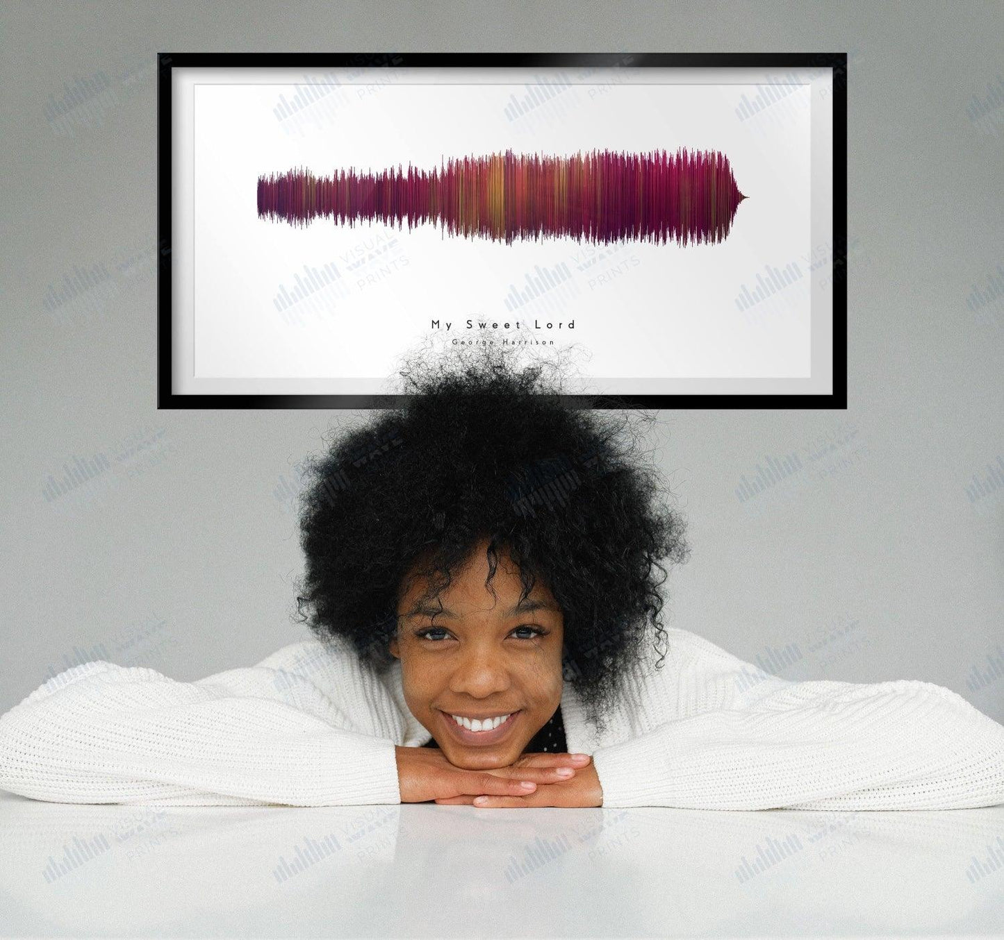 My Sweet Lord by George Harrison - Visual Wave Prints