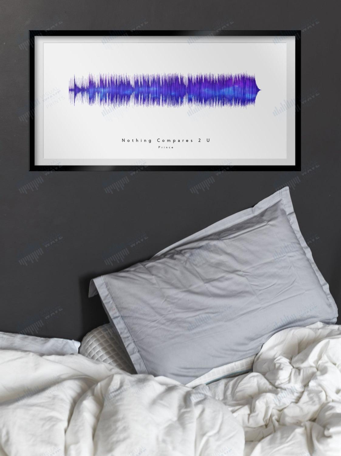 Nothing Compares 2 U by Prince - Visual Wave Prints