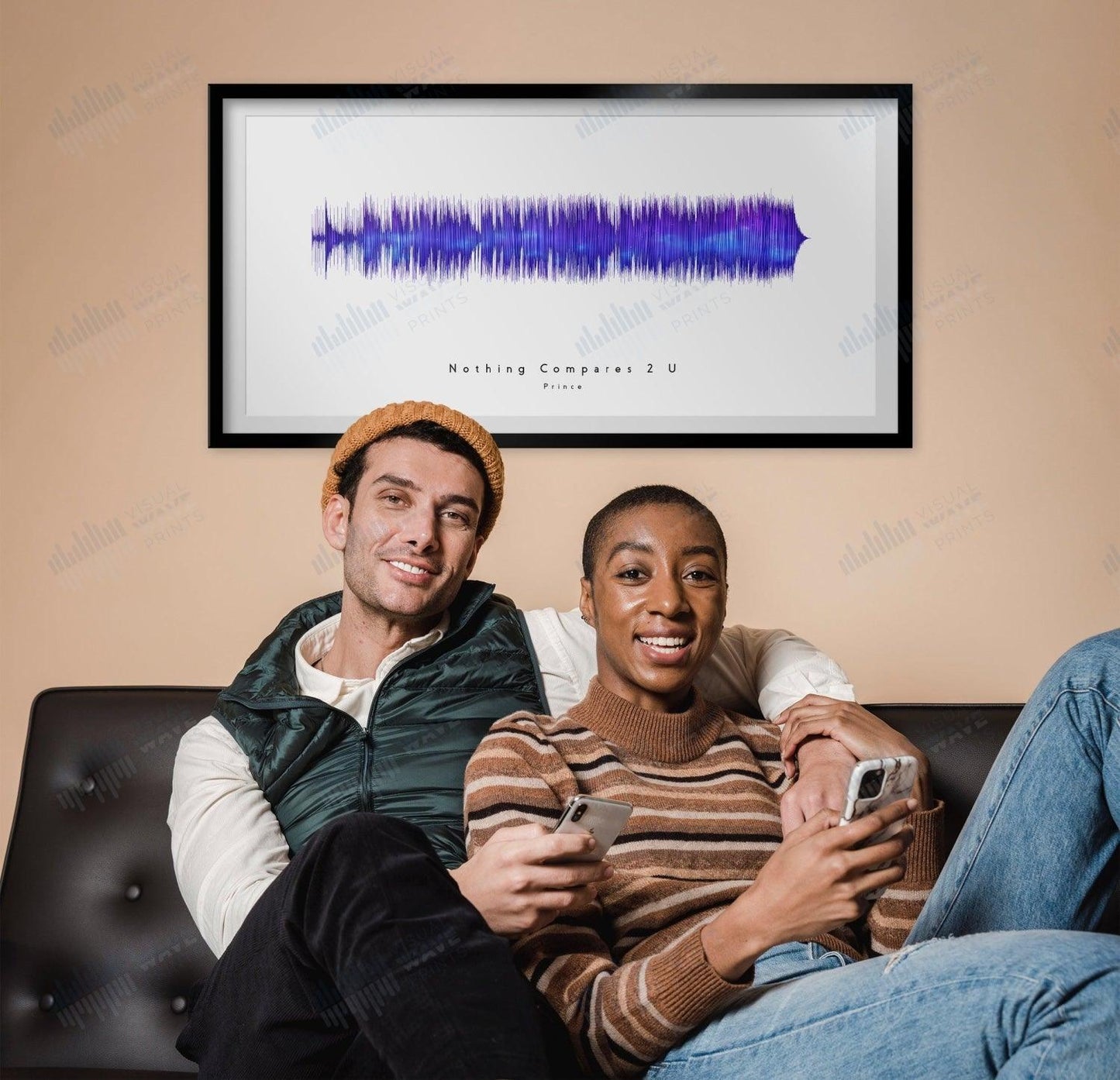 Nothing Compares 2 U by Prince - Visual Wave Prints