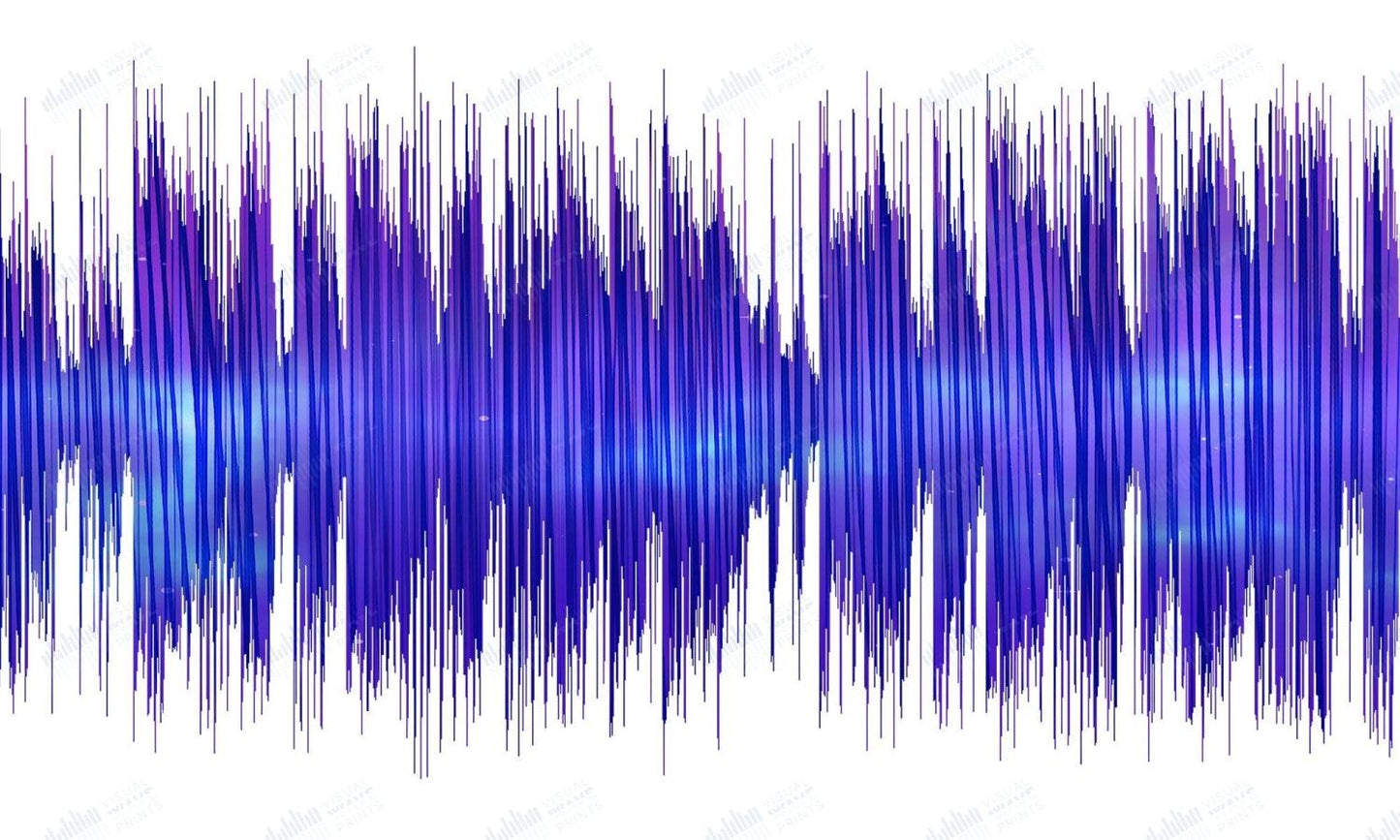 Nothing Compares 2 U by Prince - Visual Wave Prints