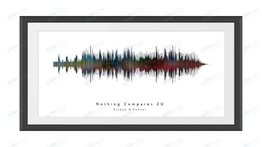 Nothing Compares 2U by Sinéad O'Connor - Visual Wave Prints