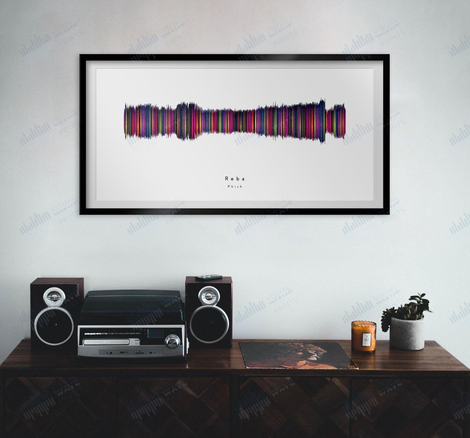 Reba by Phish - Visual Wave Prints